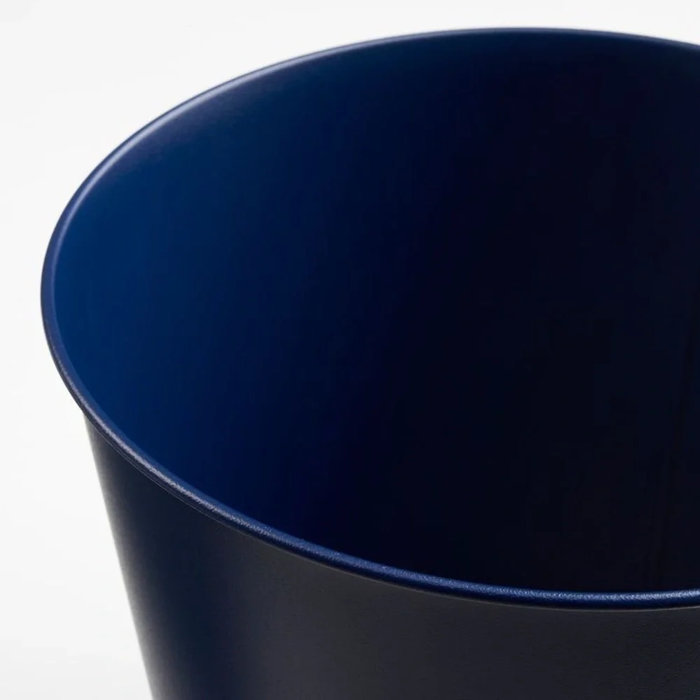 IKEA KNORRALG Indoor plant pot Blue 9 ½ 
